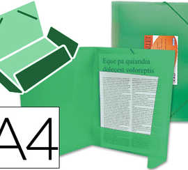 chemise-liderpapel-polypropyle-ne-dos-flexible-a4-210x297mm-4-10e-3-rabats-100f-alastique-translucide-vert