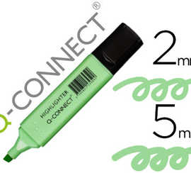 surligneur-q-connect-pastel-tr-aca-2-5-mm-pointe-biseautae-coloris-vert