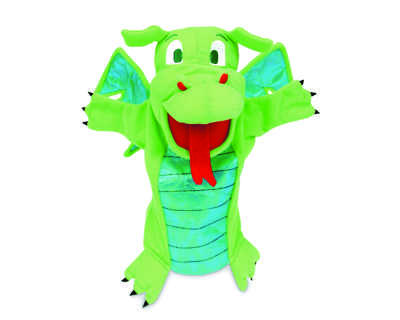 marionnette-fiesta-crafts-en-tissu-pour-main-et-doigts-dragon-vert-17x33cm
