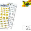 STICKER FOLIA HOLOGRAPHIQUE FORME ÉTOILE PAQUET 2 UNITÉS STICKER FOLIA HOLOGRAPHIQUE FORME ÉTOILE PAQUET 2 UNITÉS