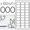 ÉTIQUETTE ADHÉSIVE AVERY EXPÉDITEUR LASER JET D'ENCRE 45.7X25.4MM BLANCHE ENLEVABLE SANS TRACE BOÎTE 4000 UNITÉS ÉTIQUETTE ADHÉSIVE AVERY EXPÉDITEUR LASER JET D'ENCRE 45.7X25.4MM BLANCHE ENLEVABLE SANS TRACE BOÎTE 4000 UNITÉS