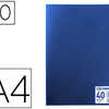 PROTEGE-DOCUMENTS ELBA MEMPHIS POLYPROPYLENE COUVERTURE SEMI-RIGIDE 20 POCHETTES 40 VUES A4 210X297MM COLORIS BLEU PROTEGE-DOCUMENTS ELBA MEMPHIS POLYPROPYLENE COUVERTURE SEMI-RIGIDE 20 POCHETTES 40 VUES A4 210X297MM COLORIS BLEU