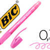 STYLO-BILLE BIC GELOCITY ILLUS ION POINTE MOYENNE 0.7MM ENCRE GEL EFFACABLE ET RECHARGEABLE COLORIS ROSE