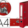 CLASSEUR LEVIER LIDERPAPEL A4 DOCUMENTA CARTON REMBORDA 1,9MM DOS 52MM RADO MATALLIQUE COLORIS ROUGE CLASSEUR LEVIER LIDERPAPEL A4 DOCUMENTA CARTON REMBORDA 1,9MM DOS 52MM RADO MATALLIQUE COLORIS ROUGE