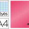 CAHIER PIQUA LIDERPAPEL COUVER TURE PLASTIQUE SOUPLE A4 21X29,7CM 96 PAGES SAYES COLORIS ROUGE CAHIER PIQUA LIDERPAPEL COUVER TURE PLASTIQUE SOUPLE A4 21X29,7CM 96 PAGES SAYES COLORIS ROUGE