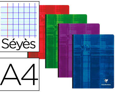 cahier-brocha-clairefontaine-p-apier-valin-velouta-couverture-souple-pelliculae-a4-21x29-7cm-192-pages-90g-sayes