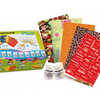 KIT COLLECTIVITÉ DECOPATCH PERMANENT ACTIVITÉ DE COLLAGE DE PAPIER 10 FEUILLES 10 POTS DE COLLE 10 PINCEAUX