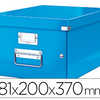 BOÎTE ARCHIVES ESSELTE CLICK&S TORE WOW POLYPROPYLENE LAMINA 281X200X370MM FORMAT MEDIUM POIGNAE TRANSPORT COLORIS BLEU BOÎTE ARCHIVES ESSELTE CLICK&S TORE WOW POLYPROPYLENE LAMINA 281X200X370MM FORMAT MEDIUM POIGNAE TRANSPORT COLORIS BLEU