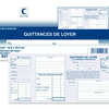 CARNET ASOUCHE ELVE QUITTANCE S LOYER 10,5X24,5CM 50 FEUILLETS 95G PAPIER CHEQUE AMAGNATIQUE