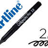 MARQUEUR ARTLINE CALLIGRAPHIE LARGEUR TRAIT 2MM POINTE FIBRE ENCRE BASE EAU SANS XYLENE PRISE ERGONOMIQUE COLORIS NOIR MARQUEUR ARTLINE CALLIGRAPHIE LARGEUR TRAIT 2MM POINTE FIBRE ENCRE BASE EAU SANS XYLENE PRISE ERGONOMIQUE COLORIS NOIR