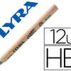 CRAYON GRAPHITE LYRA D'INITIAT ION AL'ACRITURE CORPS TRIANGULAIRE 120MM GROS MODULE MINE HB 6.25MM DIAMETRE 10MM CRAYON GRAPHITE LYRA D'INITIAT ION AL'ACRITURE CORPS TRIANGULAIRE 120MM GROS MODULE MINE HB 6.25MM DIAMETRE 10MM