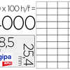 ATIQUETTE ADHASIVE APLI AGIPA MULTI-USAGE 48.5X25.4MM TOUTE IMPRIMANTE BOÎTE 4000 UNITAS ATIQUETTE ADHASIVE APLI AGIPA MULTI-USAGE 48.5X25.4MM TOUTE IMPRIMANTE BOÎTE 4000 UNITAS
