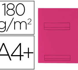 chemise-oxford-imprimae-240x31-5mm-2-rabats-encoche-latarale-emplacement-carte-visite-coloris-fuchsia-lot-50-unitas