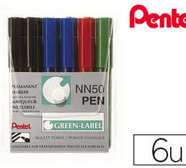 marqueur-pentel-nn50-permanent-pointe-ogive-traca-1-5mm-encre-indalabile-corps-plastique-recycla-tout-support-6-unitas