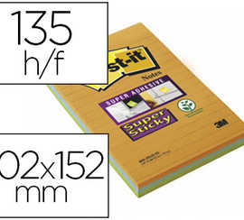 bloc-notes-post-it-super-stick-y-grand-format-102x152mm-45f-lignaes-repositionnables-coloris-assortis-3-blocs