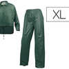 ENSEMBLE PLUIE 400 VESTE PANTA LON POLYESTER ENDUIT PVC COLORIS VERT TAILLE XL ENSEMBLE PLUIE 400 VESTE PANTA LON POLYESTER ENDUIT PVC COLORIS VERT TAILLE XL