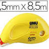 COLLE UHU GLUE ROLLER PERMANEN T ERGONOMIQUE CONSOMMATION VISIBLE SYSTEME MICRODAPÈT 6.5MMX8.5M COLLE UHU GLUE ROLLER PERMANEN T ERGONOMIQUE CONSOMMATION VISIBLE SYSTEME MICRODAPÈT 6.5MMX8.5M