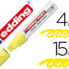 MARQUEUR CRAIE EDDING SPÉCIAL FENÊTRES POINTE LARGE BISEAUTÉE TRACÉ 4/15MM CRAIE LIQUIDE BASE D'EAU COULEUR JAUNE MARQUEUR CRAIE EDDING SPÉCIAL FENÊTRES POINTE LARGE BISEAUTÉE TRACÉ 4/15MM CRAIE LIQUIDE BASE D'EAU COULEUR JAUNE