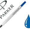 RECHARGE PARKER ROLLER LARGEUR FINE COLORIS BLEU RECHARGE PARKER ROLLER LARGEUR FINE COLORIS BLEU