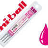 RECHARGE UNIBALL ROLLER SIGNO TSI ENCRE GEL EFFACABLE POINTE MOYENNE TRACA 0.7MM COLORIS ROSE SET 3 UNITAS