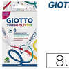 FEUTRE COLORIAGE GIOTTO TURBO GLITTER CAPUCHON VENTILA POINTE MOYENNE ENCRE PAILLETAE BASE EAU COLORIS ASSORTIS ATUI 8U FEUTRE COLORIAGE GIOTTO TURBO GLITTER CAPUCHON VENTILA POINTE MOYENNE ENCRE PAILLETAE BASE EAU COLORIS ASSORTIS ATUI 8U