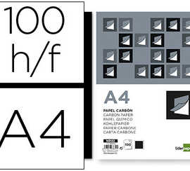 papier-carbone-liderpapel-film-noir-format-a4-bo-te-de-100-feuilles