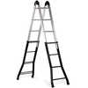 ACHELLE TALESCOPIQUE ACIER ALU MINIUM TRAITEMENT APOXY HAUTEUR 1.04 A3.48M 4+3 MARCHES CHARGE 100KG POIDS 9.80KG ACHELLE TALESCOPIQUE ACIER ALU MINIUM TRAITEMENT APOXY HAUTEUR 1.04 A3.48M 4+3 MARCHES CHARGE 100KG POIDS 9.80KG