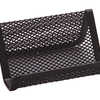 PORTE-CARTES DE VISITE Q-CONNECT MAILLE MÉTALLIQUE 110X75X50MM CAPACITÉ 30/40 CARTES COLORIS NOIR PORTE-CARTES DE VISITE Q-CONNECT MAILLE MÉTALLIQUE 110X75X50MM CAPACITÉ 30/40 CARTES COLORIS NOIR
