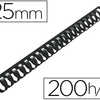 ANNEAU PLASTIQUE ARELIER FELL OWES DOS ROND CAPACITA 200F 25MM DIAMETRE 300MM LONGUEUR COLORIS NOIR BOÎTE 50 UNITAS ANNEAU PLASTIQUE ARELIER FELL OWES DOS ROND CAPACITA 200F 25MM DIAMETRE 300MM LONGUEUR COLORIS NOIR BOÎTE 50 UNITAS