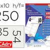 CARTE VISITE DECADRY 85X54MM 185G COINS CARRÉS POCHETTE 250 UNITÉS BLANC CARTE VISITE DECADRY 85X54MM 185G COINS CARRÉS POCHETTE 250 UNITÉS BLANC