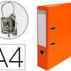 CLASSEUR LEVIER EXACOMPTA A4 P OLYPROPYLENE 22/10E DOS 80MM COLORIS ORANGE CLASSEUR LEVIER EXACOMPTA A4 P OLYPROPYLENE 22/10E DOS 80MM COLORIS ORANGE