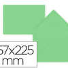 ENVELOPPE GOMMÉE LIDERPAPEL PA PIER OFFSET C5 157X225MM 80G/M2 COLORIS VERT POCHETTE 9U PATTE RABAT TRIANGULAIRE ENVELOPPE GOMMÉE LIDERPAPEL PA PIER OFFSET C5 157X225MM 80G/M2 COLORIS VERT POCHETTE 9U PATTE RABAT TRIANGULAIRE