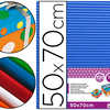 CARTON ONDULÉ LIDERPAPEL 50X70CM 320G/M2 UNICOLORE BLEU CARTON ONDULÉ LIDERPAPEL 50X70CM 320G/M2 UNICOLORE BLEU
