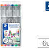 STYLO-FEUTRE STAEDTLER PIGMENT LINER TECHNIQUE TRAIT 0.5MM POINTE CALIBRAE BAGUAE POCHETTE 4 COULEURS ASSORTIES STYLO-FEUTRE STAEDTLER PIGMENT LINER TECHNIQUE TRAIT 0.5MM POINTE CALIBRAE BAGUAE POCHETTE 4 COULEURS ASSORTIES