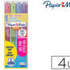 ROLLER PAPER MATE INKJOY GEL 6 00ST POINTE MOYENNE 0.7MM POCHETTE COLORIS FUN 4 UNITAS ROLLER PAPER MATE INKJOY GEL 6 00ST POINTE MOYENNE 0.7MM POCHETTE COLORIS FUN 4 UNITAS