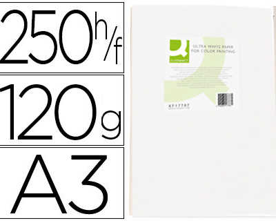 papier-q-connect-multifonction-ultrawhite-a3-120g-m2-blancheur-170-opacita-96-rigidita-60-250-feuilles