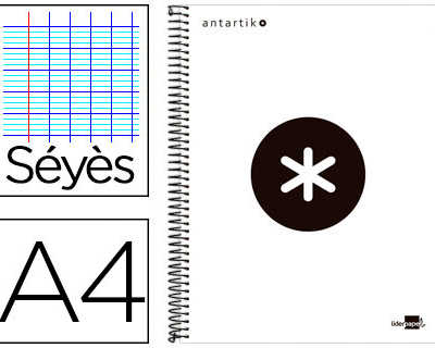 cahier-spirale-liderpapel-anta-rtik-a4-240p-100g-couverture-rembordae-sayes-microperfora-5-bandes-4-trous-coloris-blanc
