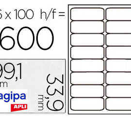 atiquette-adhasive-apli-agipa-multi-usage-99-1x33-9mm-toute-imprimante-coins-arrondis-bo-te-1600-unitas