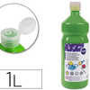 GOUACHE SCOLAIRE LIDERPAPEL LI QUIDE LAVABLE FERMETURE SÉCURITÉ BRILLANTE COLORIS VERT 1000ML GOUACHE SCOLAIRE LIDERPAPEL LI QUIDE LAVABLE FERMETURE SÉCURITÉ BRILLANTE COLORIS VERT 1000ML