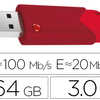 CLA USB EMTEC 3.1CLICK B100 FA ST 64GO PERFORMANCE 100MBS COLORIS ROUGE