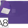 POCHETTE ENVELOPPE LIDERPAPEL POLYPROPYLENE 180 MICRONS A8 74X52MM 50F FERMETURE BOUTON RASISTANT TRANSPARENT VIOLET POCHETTE ENVELOPPE LIDERPAPEL POLYPROPYLENE 180 MICRONS A8 74X52MM 50F FERMETURE BOUTON RASISTANT TRANSPARENT VIOLET