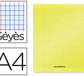 cahier-piqua-liderpapel-couver-ture-plastique-souple-a4-21x29-7cm-96-pages-sayes-coloris-jaune