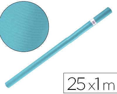 papier-kraft-liderpapel-1x25m-65g-m2-unicolore-bleu-turquoise-rouleau