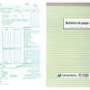 CARNET AUTOCOPIANT EXACOMPTA 1 3,5X24CM 50 DUPLIS BULLETINS DE SALAIRES