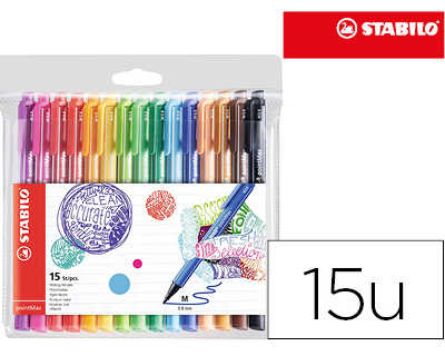 stylo-feutre-stabilo-pointmax-pochette-de-15-unit-s-dont-3-pastel