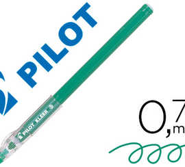 stylo-bille-pilot-kleer-encre-effacable-pointe-moyenne-coloris-vert