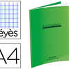 CAHIER PIQUA CONQUARANT CLASSI QUE COUVERTURE POLYPROPYLENE RIGIDE TRANSPARENTE A4 21X29,7CM 96 PAGES 90G SAYES VERT CAHIER PIQUA CONQUARANT CLASSI QUE COUVERTURE POLYPROPYLENE RIGIDE TRANSPARENTE A4 21X29,7CM 96 PAGES 90G SAYES VERT