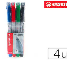 stylo-feutre-stabilo-ohp-pen-soluble-pointe-extra-fine-multi-supports-effa-able-grip-ergonomique-pochette-4-unit-s
