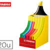 PRÉSENTOIR 120 SURLIGNEURS STABILO BOSS ORIGINAL ENCRE RECHARGEABLE POINTE BISEAUTÉE COLORIS ASSORTIS PRÉSENTOIR 120 SURLIGNEURS STABILO BOSS ORIGINAL ENCRE RECHARGEABLE POINTE BISEAUTÉE COLORIS ASSORTIS