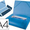 BOÎTE CLASSEMENT POLYPROPYLÈNE LIDERPAPEL CHEMISE DOS RIGIDE 25MM A4 210X297MM 700 MICRONS COLORIS BLEU GLACÉ BOÎTE CLASSEMENT POLYPROPYLÈNE LIDERPAPEL CHEMISE DOS RIGIDE 25MM A4 210X297MM 700 MICRONS COLORIS BLEU GLACÉ